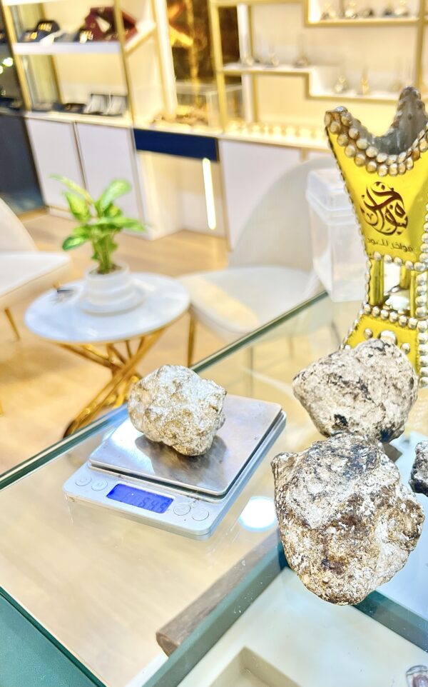 img_2458 عنبر الحوت الأزرق vip ( قطعة الذهب الأبيض ) بيع القطعة كاملة ٦٤جرام