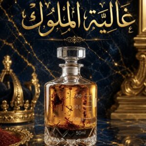 Vip غالية الملوك ( الأنواع السلطانية التالية: بودرة  الغزال + 100 عود + نوادر الورد + و العنبر + الزعفران والصندل )